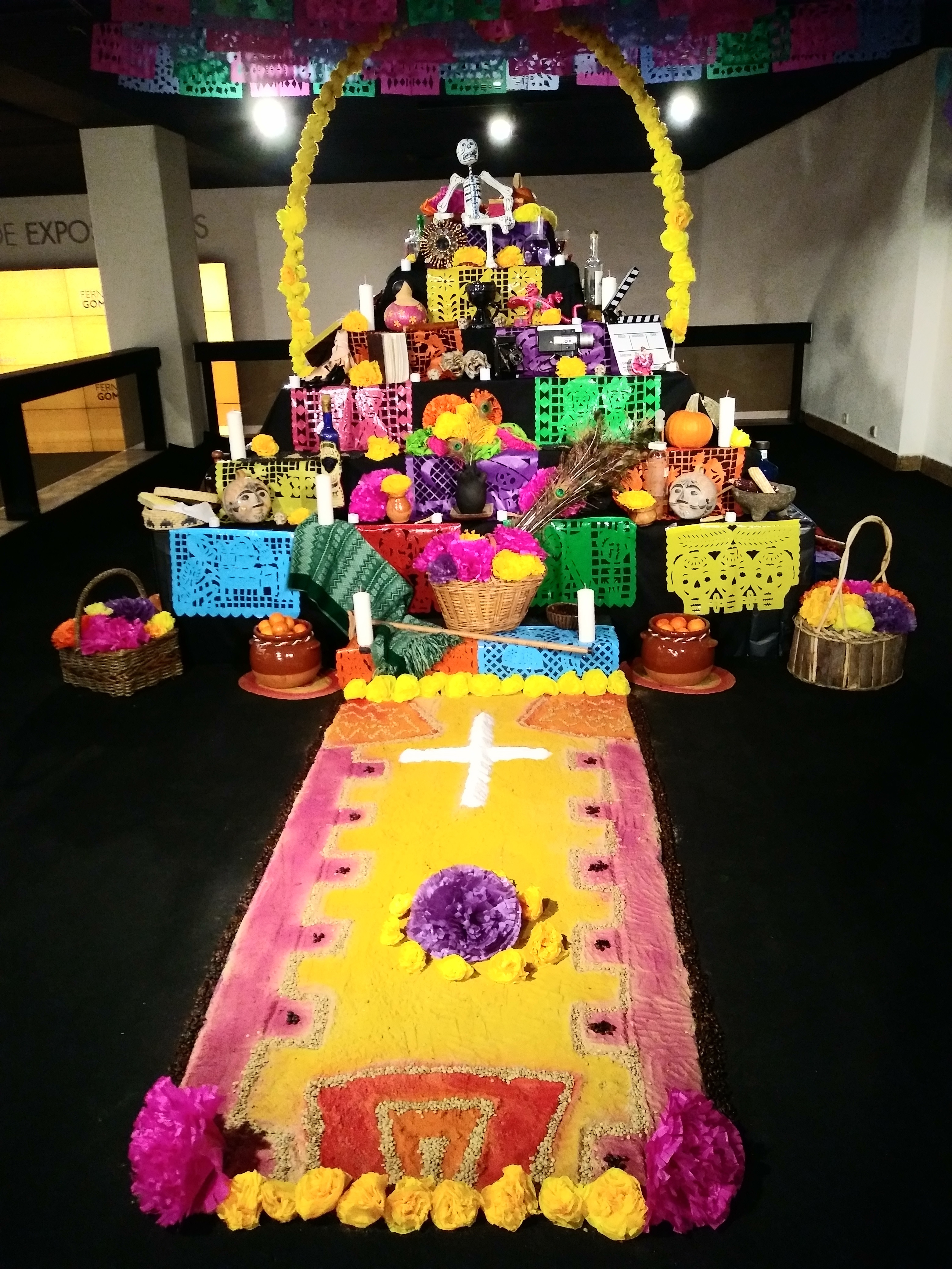 Ofrenda De Huacal Mini Altar De Muertos Dia De Muertos Decoracion ...