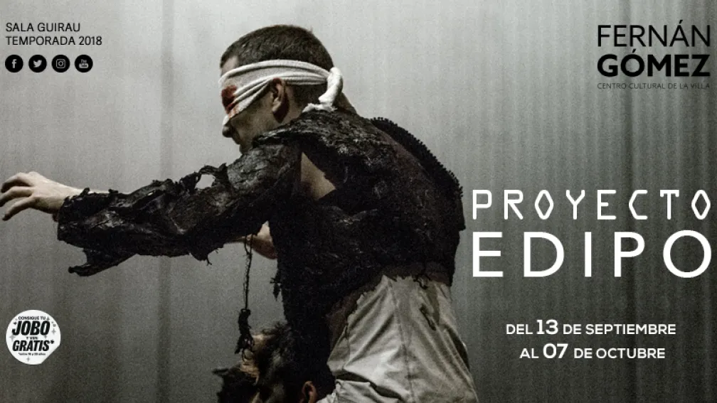 Proyecto Edipo (sobre textos de Sófocles). Texto y dirección: Gabriel Olivares.