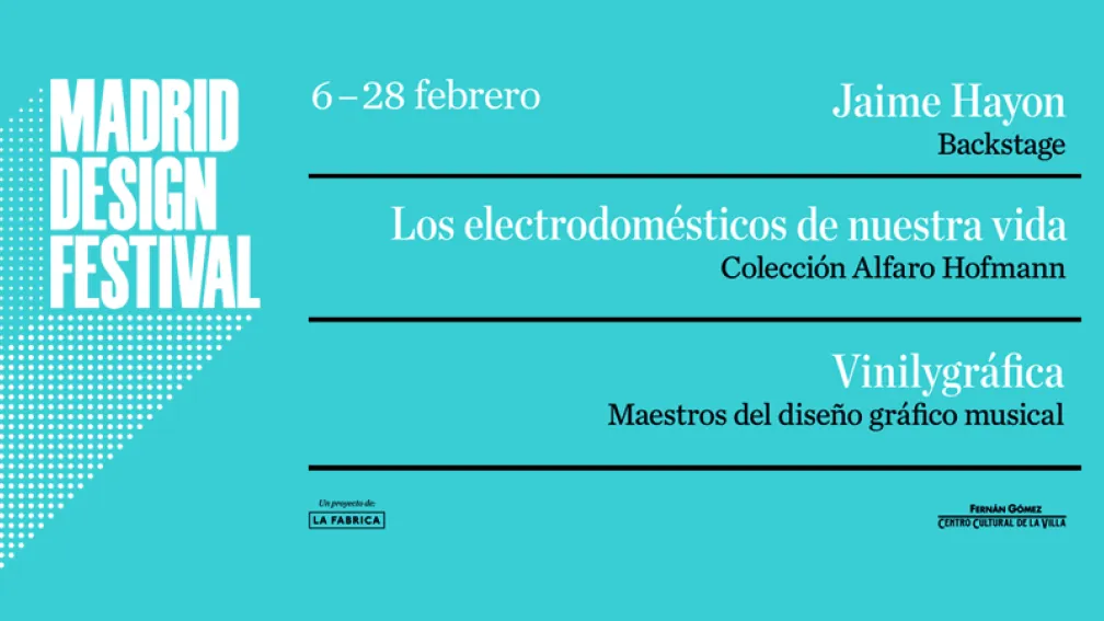 Cartel exposición Madrid Design