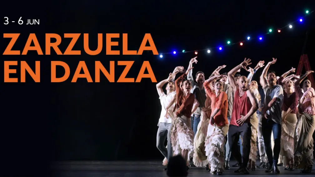 cartel Zarzuela en Danza