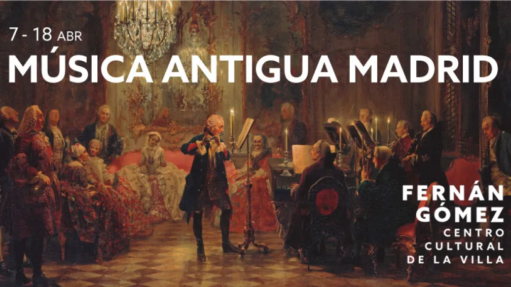 Cartel Música Antigua Madrid (mam)