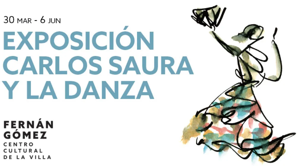 Cartel Carlos Saura y la Danza